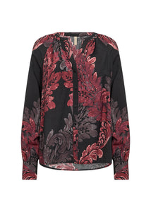 Red Floral Blouse - SoyaConcept