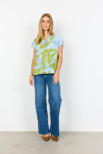 Load image into Gallery viewer, Lime Green Print Blouse - Soya Concept