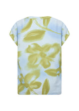 Load image into Gallery viewer, Lime Green Print Blouse - Soya Concept