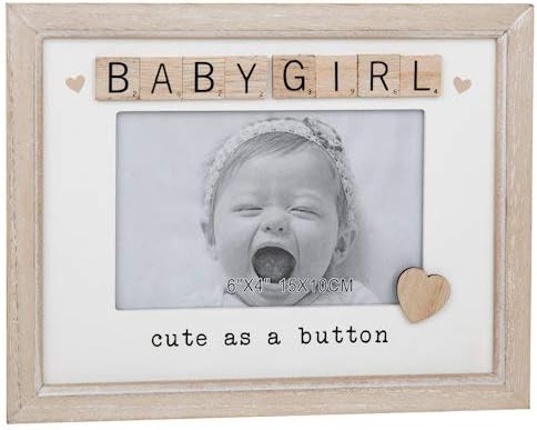 297275 - Scrabble Frame - Baby Girl - Joe Davis