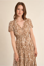 Load image into Gallery viewer, Leaf Pattern Woven Maxi Dress - Molly Bracken