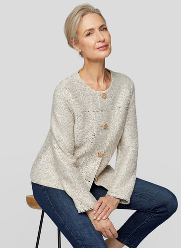 214222 - Vanilla Button Up Cardigan - Rabe