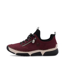 Load image into Gallery viewer, Lace-Up Excursion Shoes - Bordeaux - Rieker