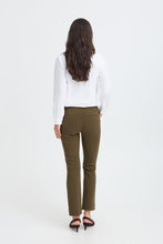 Load image into Gallery viewer, Straight Leg Trousers Green - B.Young