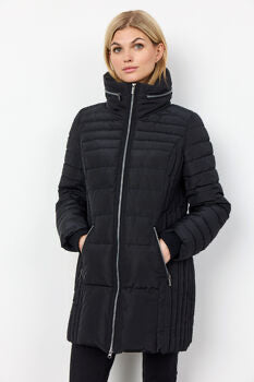 Nina - Black Coat - Soya Concept