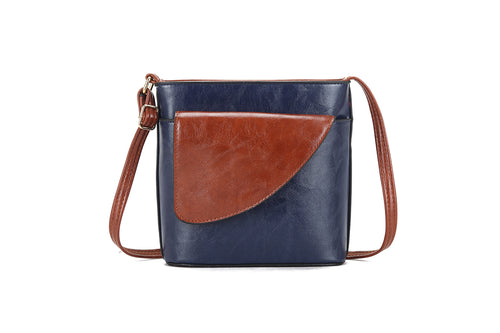 484 Two Tone Bag-Navy