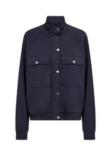 Load image into Gallery viewer, Navy Button Up Jacket - Soya Concept