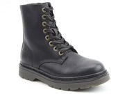 Load image into Gallery viewer, Justina BlackLaced/Zip Ankle Boot- Heavenly Feet