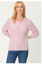 Load image into Gallery viewer, Peony Pink Mel. Long Sleeve Pullover - Olsen