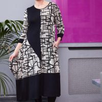 Geo Print Dress - Ora
