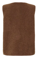 Load image into Gallery viewer, Brown Sleeveless Jacket - Fransa