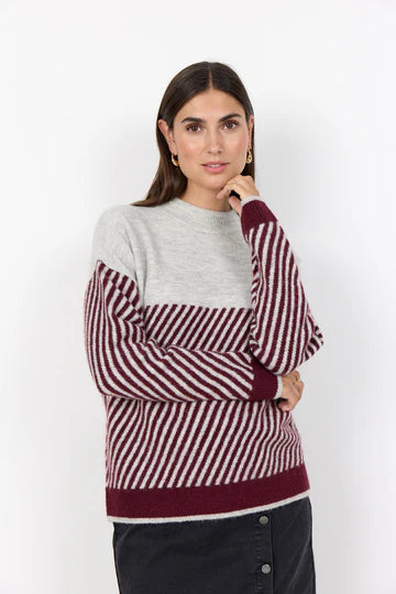 Striped Pullover - Soya Concept