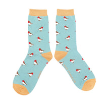Load image into Gallery viewer, Miss Sparrow Christmas Socks