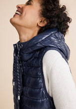 Load image into Gallery viewer, 220217- Navy Coated Gilet- Street One