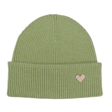 Load image into Gallery viewer, 5004408 - Hat with Embellished Heart - Green - Zelly