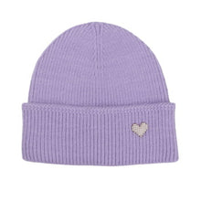 Load image into Gallery viewer, 5004411 - Hat with Embellished Heart - Purple - Zelly