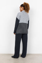 Load image into Gallery viewer, 51308- Block Colour Knit -2 Tone Grey- Soya Concept