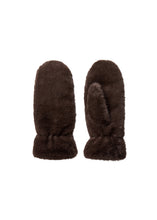 Load image into Gallery viewer, Brown Fur Mittens - Soya Concept