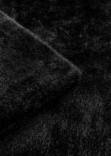 Load image into Gallery viewer, Black Long Faux Fur Scarf - Soya Concept