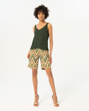 Load image into Gallery viewer, 024- Ruffle Detail Strap Top- Khaki - Surkana