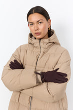 Load image into Gallery viewer, Brown Bow Detail Gloves - Soya Concept