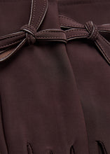 Load image into Gallery viewer, Brown Bow Detail Gloves - Soya Concept