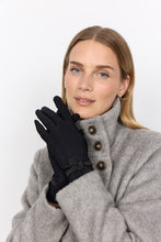 Load image into Gallery viewer, Black Bow Detail Gloves - Soya Concept