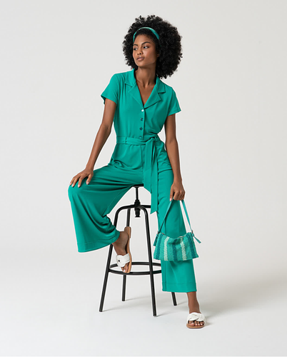 811 - Short Sleeve Jumpsuit - Surkana