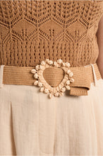 Load image into Gallery viewer, Belt With Heart Buckle - Molly Bracken