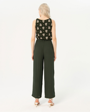 Load image into Gallery viewer, 523- Wide Leg Trousers- Khaki- Surkana