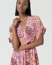 Load image into Gallery viewer, 721 - V-Neck Dress - Pink - Surkana