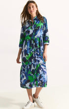 Load image into Gallery viewer, 144063 - MIDI Printed Shirt Dress- Cecil