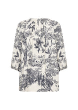Load image into Gallery viewer, Carli (1) Navy Combination Shirt - Soya Concept
