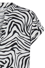 Load image into Gallery viewer, Zebra Print Blouse - b.young