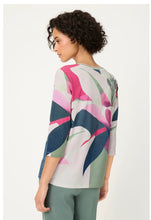 Load image into Gallery viewer, Long Sleeve T-shirt Electruc Fuchsia- Olsen