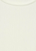 Load image into Gallery viewer, 344735- Vanilla White Seersucker Blouse - Cecil