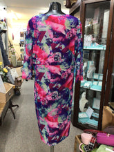 Load image into Gallery viewer, V344 - Buckle Dress - Garnet - Via Veneto