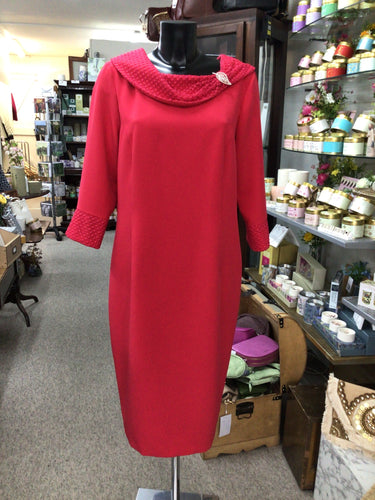 V3603- Crimson Dress - Via Veneto