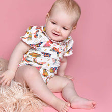 Load image into Gallery viewer, Butterfly Print Romper Suit - Powell Craft