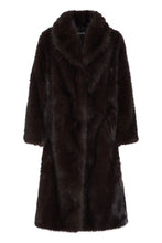 Load image into Gallery viewer, Brown Fur Coat