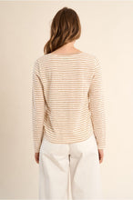 Load image into Gallery viewer, Off-White/Beige Knitted T shirt - Molly Bracken