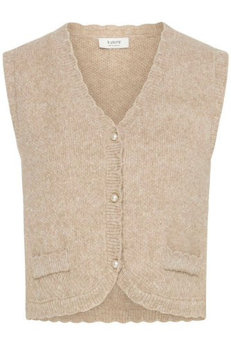 Pearl Button Waistcoat - B-young
