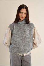 Load image into Gallery viewer, Ash Grey Sleeveless Sweater - Molly Bracken