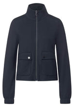 Load image into Gallery viewer, 212112- Navy Zip Jacket - Street One