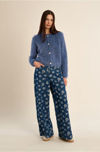 Load image into Gallery viewer, Denim Blue Knitted Cardigan - Molly Bracken