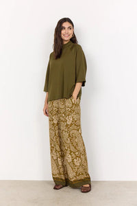 Dark Olive Blouse - Soya Concept