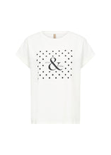 Load image into Gallery viewer, White T-shirt with Quote - Soya Concept