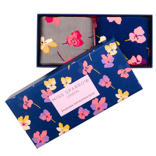 Viola Sock Gift Box - Miss Sparrow