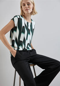 321955 - Printed Structured Shirt - Street One