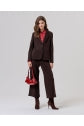 Load image into Gallery viewer, Chocolate Brown Wide Leg Trousers - Surkana
